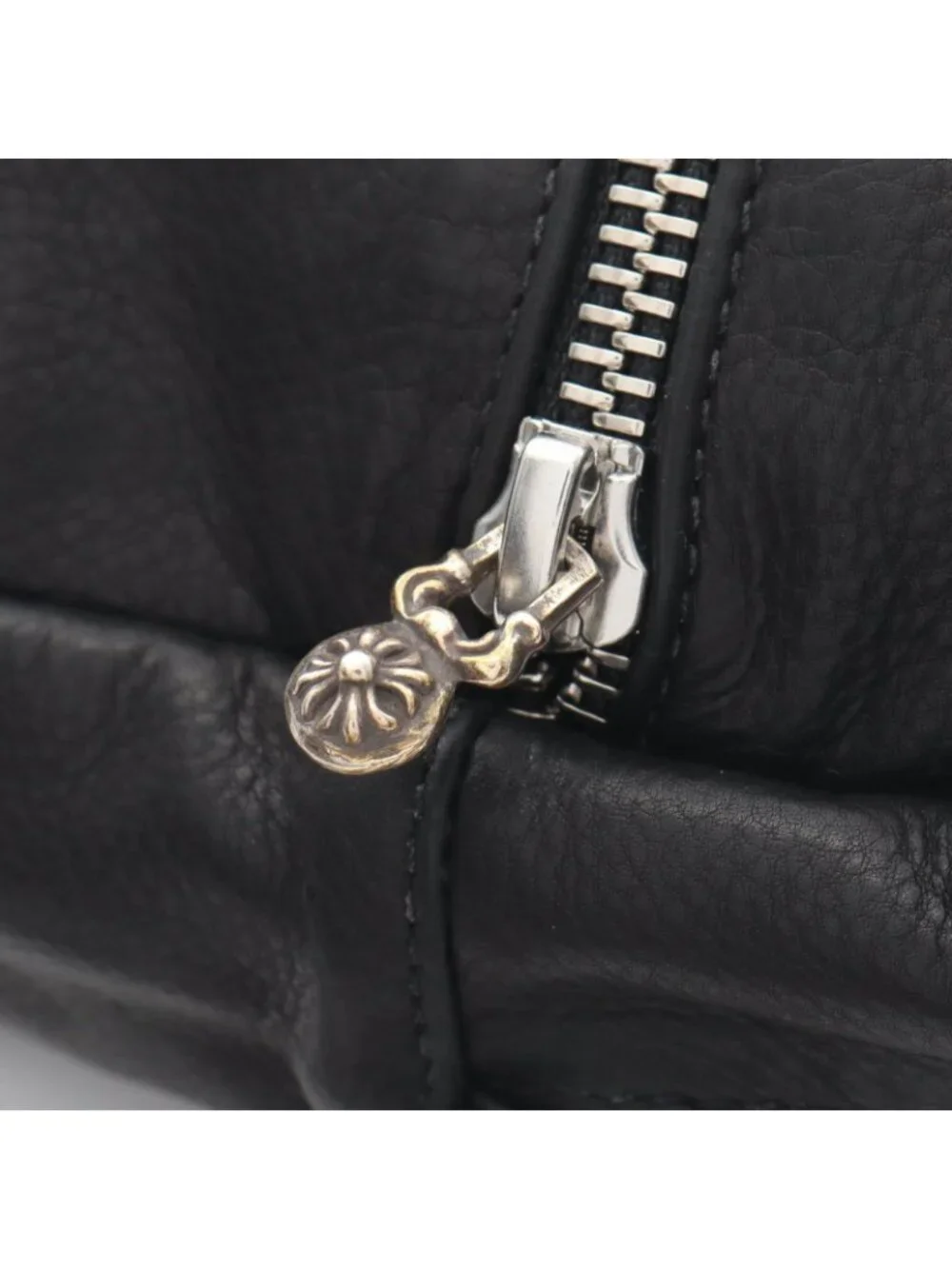 Chrome Hearts Shoulder Bag Taka Mini Takamini Cemetery Cross Patch Leather